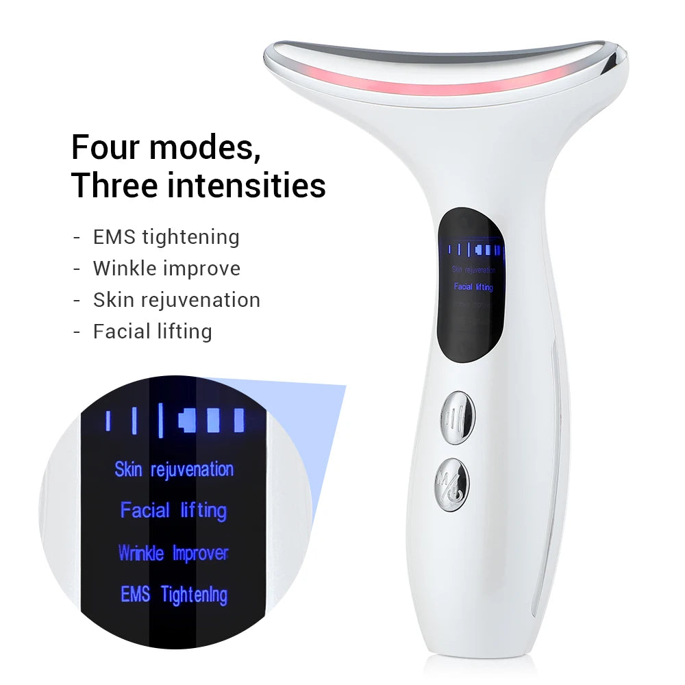 DermaFirm Pro LED Photon Firming Facial Massager