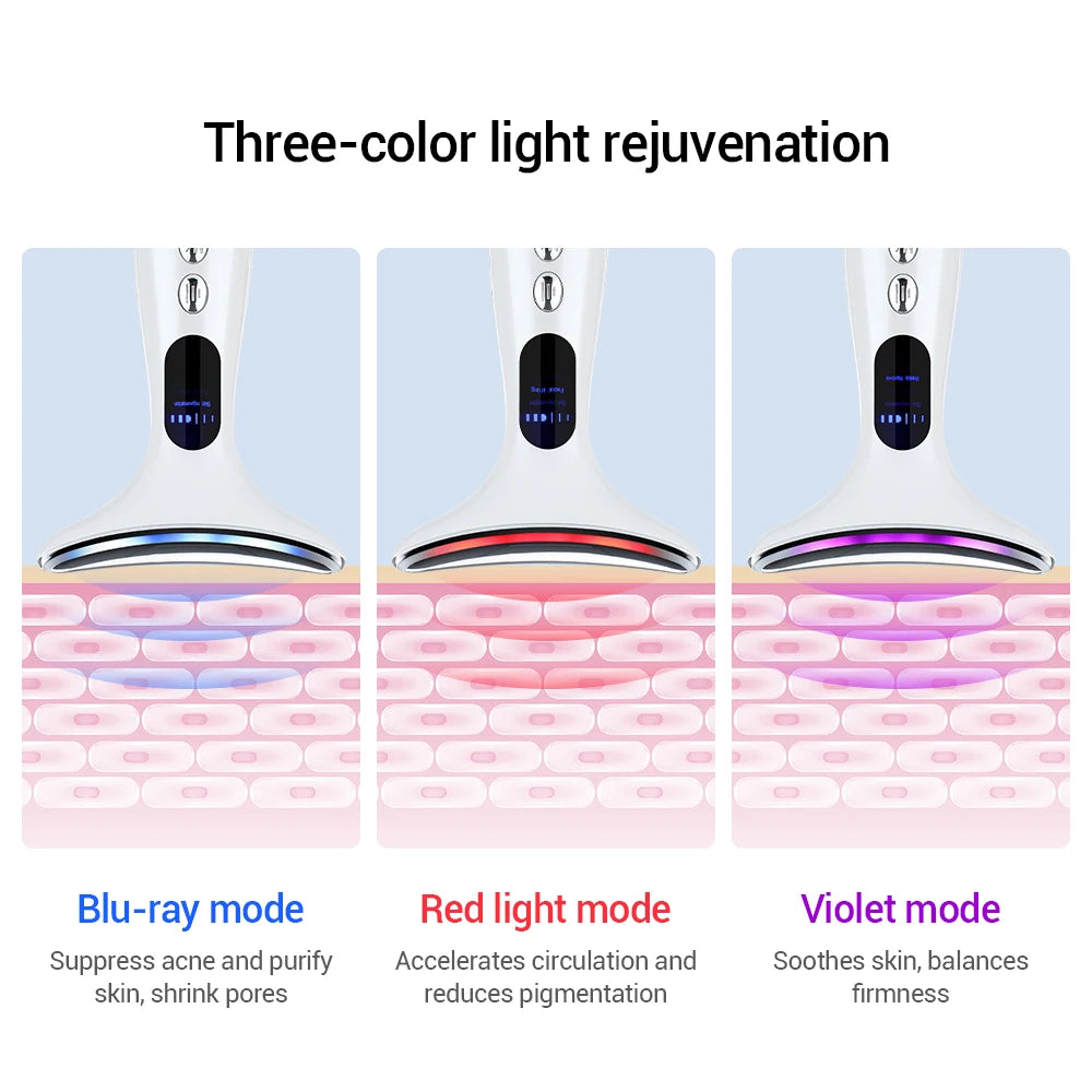 DermaFirm Pro LED Photon Firming Facial Massager